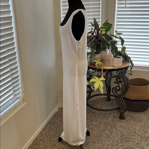 Maxi Dress White Bodycon Size 1X NWOT - Picture 5 of 7